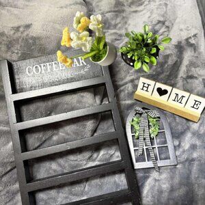 Coffee Bar Country Chic Home Decor